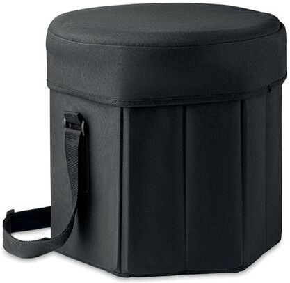 Tabouret pliant personnalisé SEAT et DRINK MDF noir
