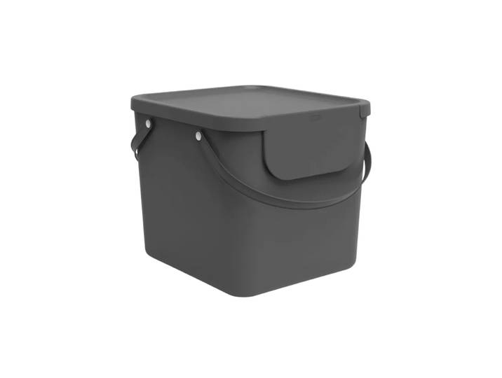 Rotho - ALBULA Recycling Müllsystem 40L Anthrazit, One Size