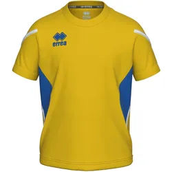 Errea, Unisex, Sportshirt, Shirt Curtis S/S Ad (S), Gelb