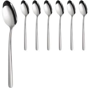 Gräwe Espressolöffel Sylt, 11,3 cm, Edelstahl 18/10, silber poliert, 6 Stück