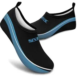SEAC Herren Aquaschuhe AQUASCHUHE SMILE, Größe 44 in Schwarz Schwarz