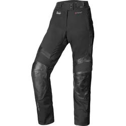 Büse Ferno, Leder-Textilhose wasserdicht Damen - Schwarz - 56