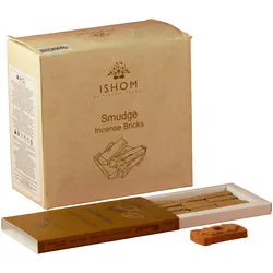 Pack of 15 Natural Incense Smudge Bricks and Burner - Frankincense