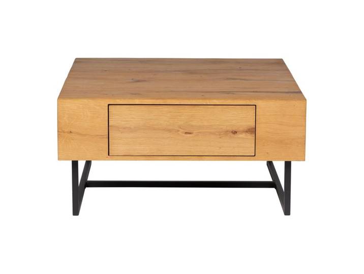 Table basse carrée WOODS Placage chêne