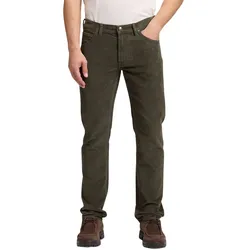 Lee Daren Zip Fly in Moosgrün aus Cord-W40-L32