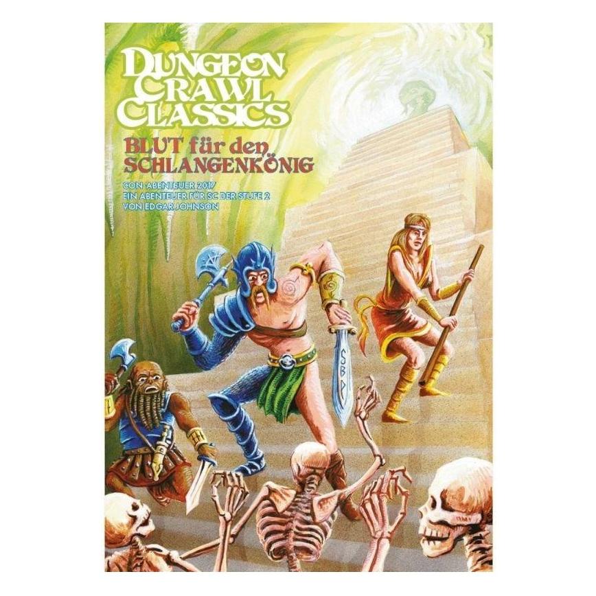 System Matters Verlag Dungeon Crawl Classics: Blut für den Schlangenkönig (Deutsch, 3 - 6 Spieler) (SYMDCC26)