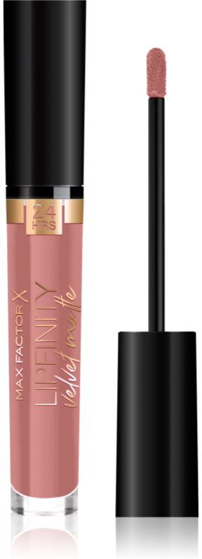 Max Factor Lipfinity Velvet Matte liquid matt lipstick shade 035 Elegant Brown 3,5 ml