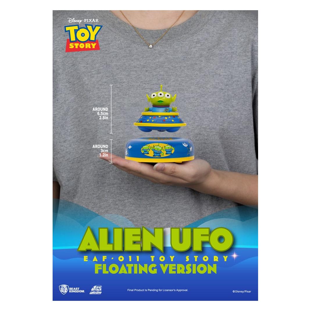 Beast Kingdom Toy Story Egg Attack Schwebe-Modell Alien UFO 6 cm (BKDEAF-011)