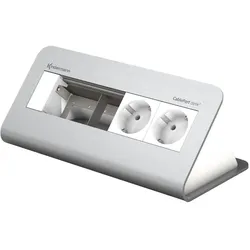 Kindermann, Steckdosenleiste, CablePort desk2 80 4-fold