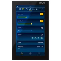 Jung SC5SW Smart Control 5, 127 mm / 5“, schwarz SC 5 SW