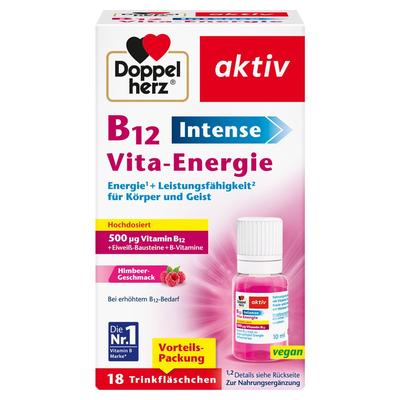 Doppelherz B12 Intense Vita-Energie Trinkfl. 18 St Trinkampullen