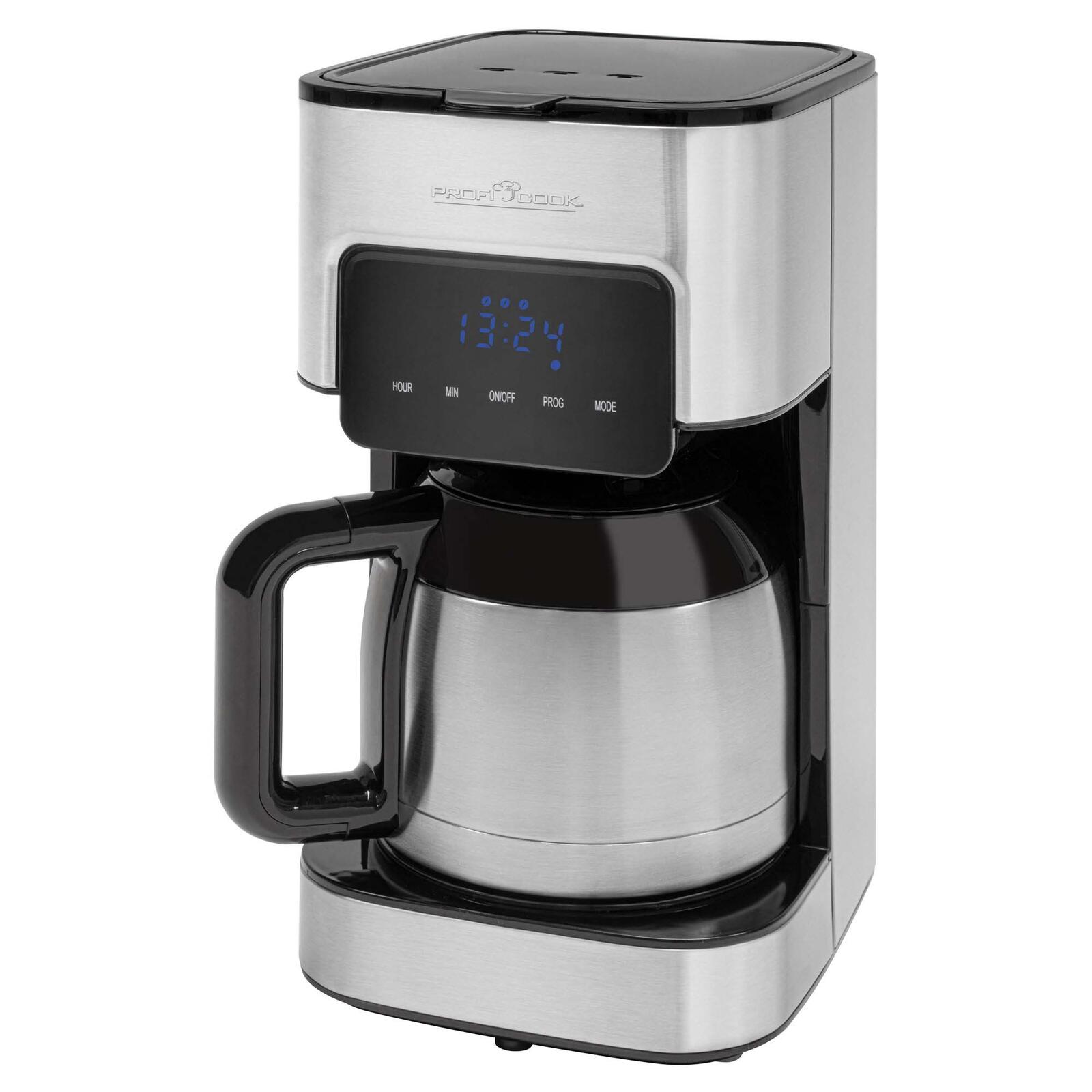 ProfiCook PC-KA 1191 Kaffeemaschine silber/schwarz 501191