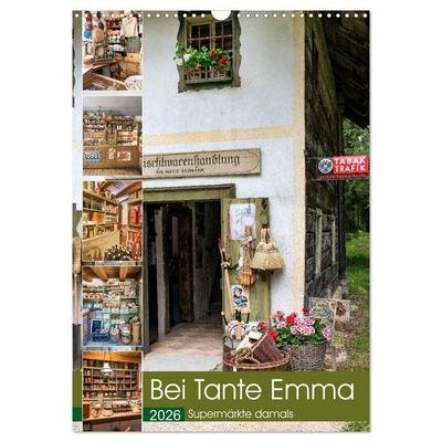 Bei Tante Emma, Supermärkte damals (Wandkalender 2026 DIN A3 hoch), CALVENDO Monatskalender