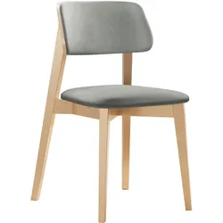 WOHNZIMMER STUHL KT63/C, Holzfarbe: Buche