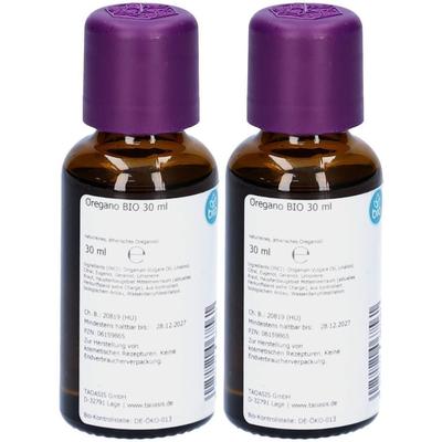 Oregano ÖL Bio x2 2x30 ml Ätherisches Öl