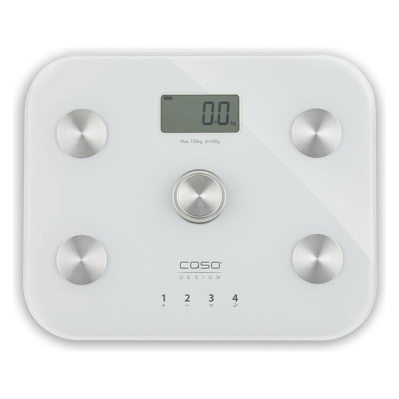 Caso | Scale | BodyEnergy Fit | Maximum weight (capacity) 150 kg | Accuracy 100 g | White (150 kg) (3417)