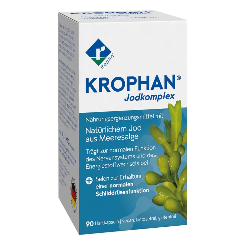 REPHA GmbH Biologische Arzneimittel Krophan Jodkomplex Hartkapseln 19911715