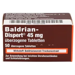 BALDRIAN DISPERT 45 mg überzogene Tabletten 50 St