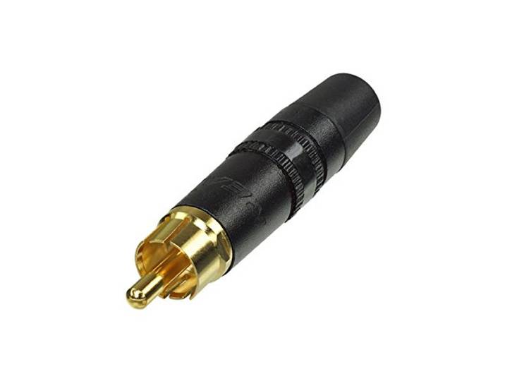 Rean NYS373 phono connector van Neutrik zwart
