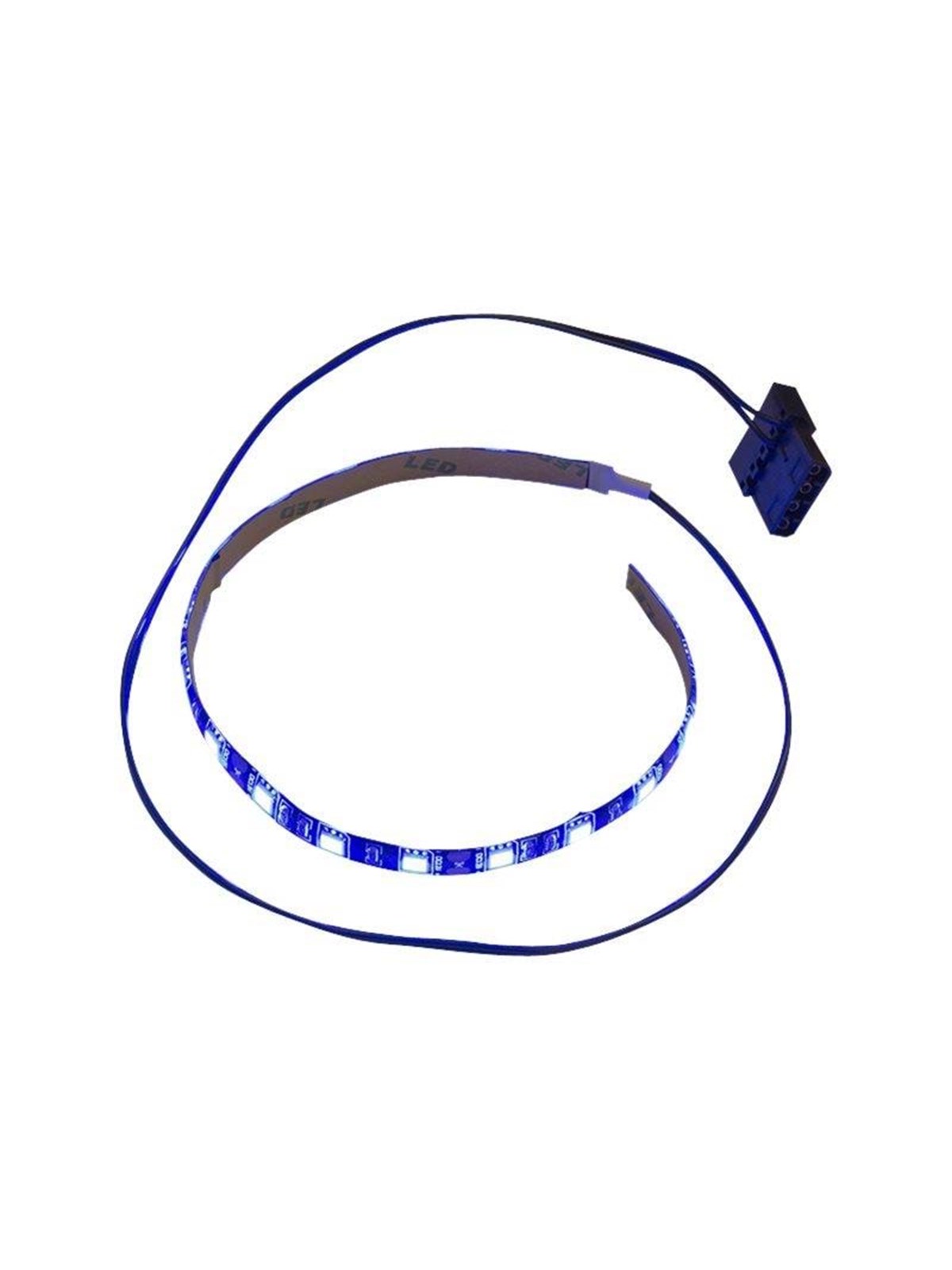 Inter-Tech LED Streifen 30 cm Molex Blaue LEDs