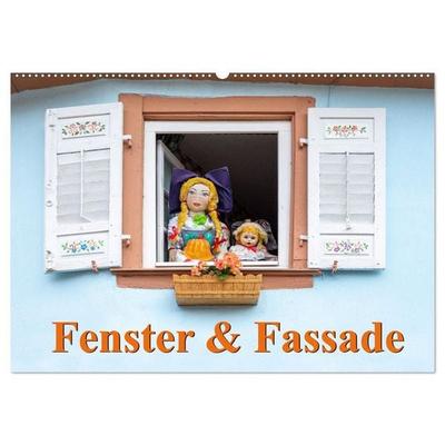 Fenster & Fassade (Wandkalender 2027 DIN A2 quer), CALVENDO Monatskalender
