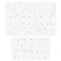 Hama Stiftplatten Buchstaben und Zahlen