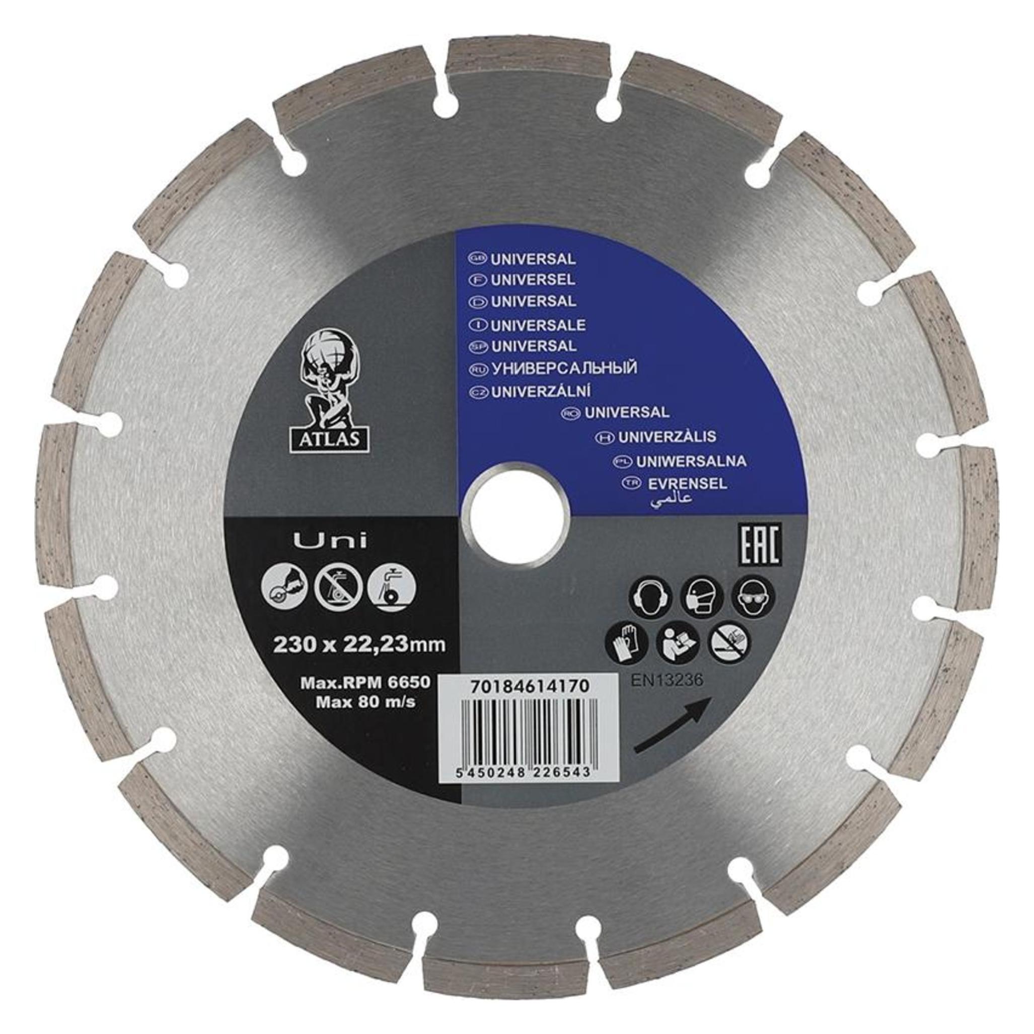 Saint-Gobain Diamantklinge 230x2,4x22x,2 mm - Atlas Universal (70184614170)