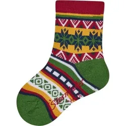 STERNTALER Socken Wolle Norweger, Größe 18 in Grün Grün