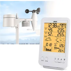 Alecto WS-4800, Wetterstation, Weiss