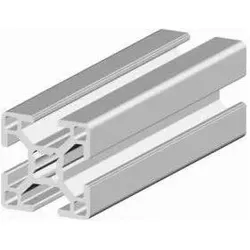 RS PRO, Profil + Stange, Silber Manuelle Produktionssysteme Aluminiu