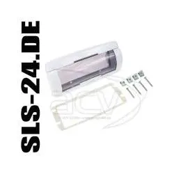 ACV 281000-01 1-DIN ISO Radioblende Radiohalterung für Boote - mit Spritzwass...