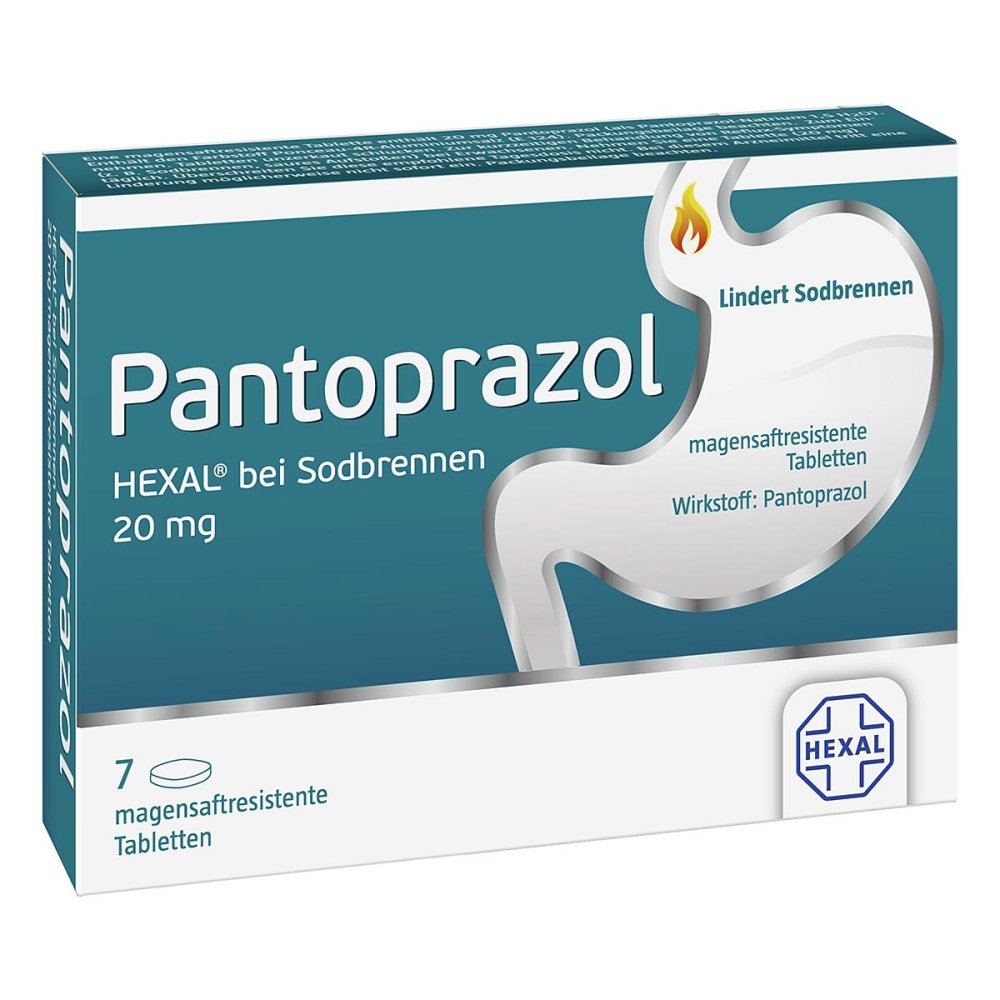 Hexal AG Pantoprazol HEXAL® bei Sodbrennen 20 mg 05523576