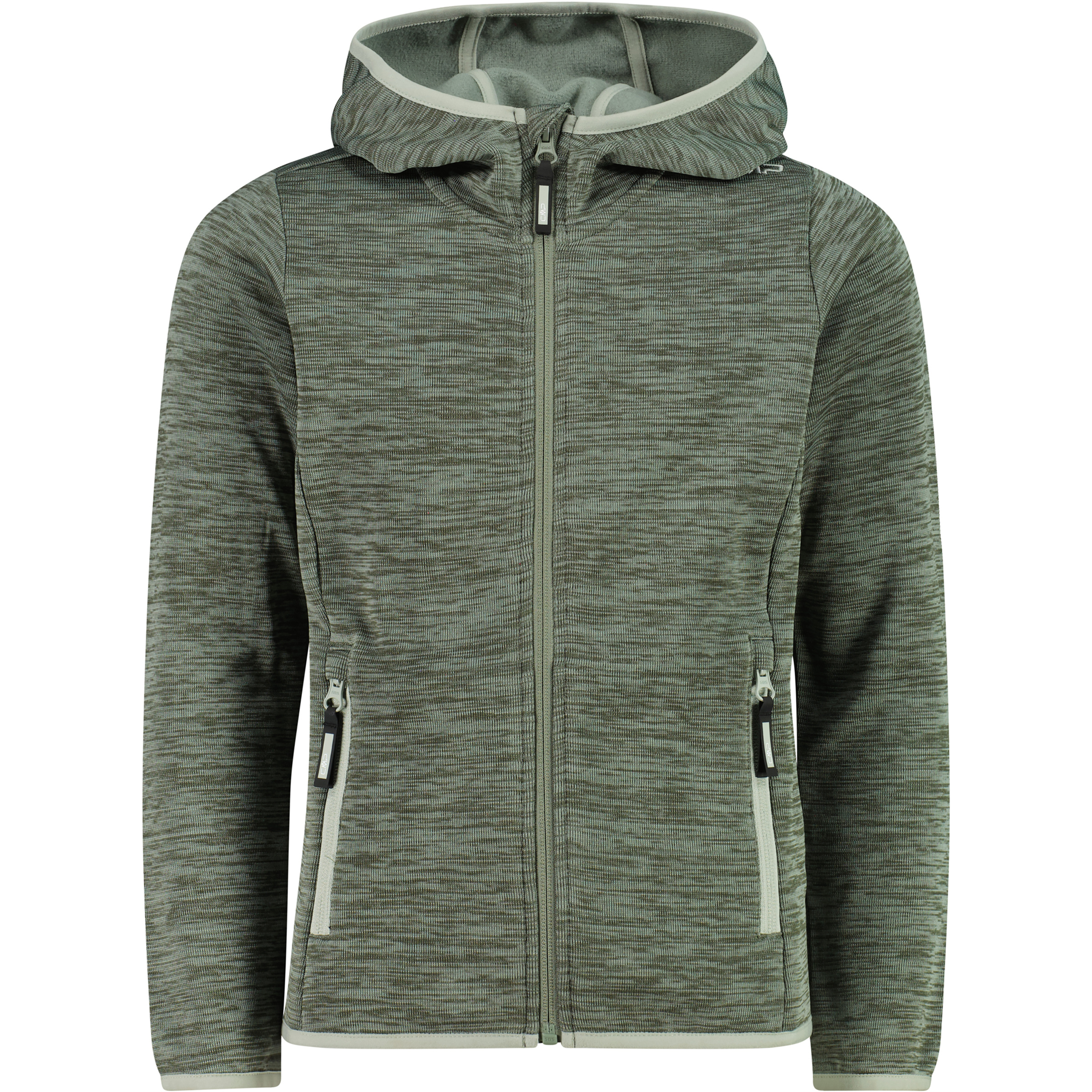 CMP Kinder Fleecejacke oliv Größe 104 Trekking Atmungsaktiv