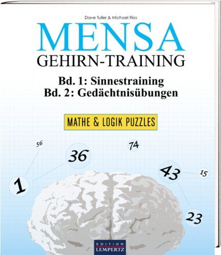 Dave Tuller - Mensa Gehirn-Training - Mathe und Logik Puzzle: Mathe & Logik Puzzles - Preis vom 09.10.2026 07:28:09 h