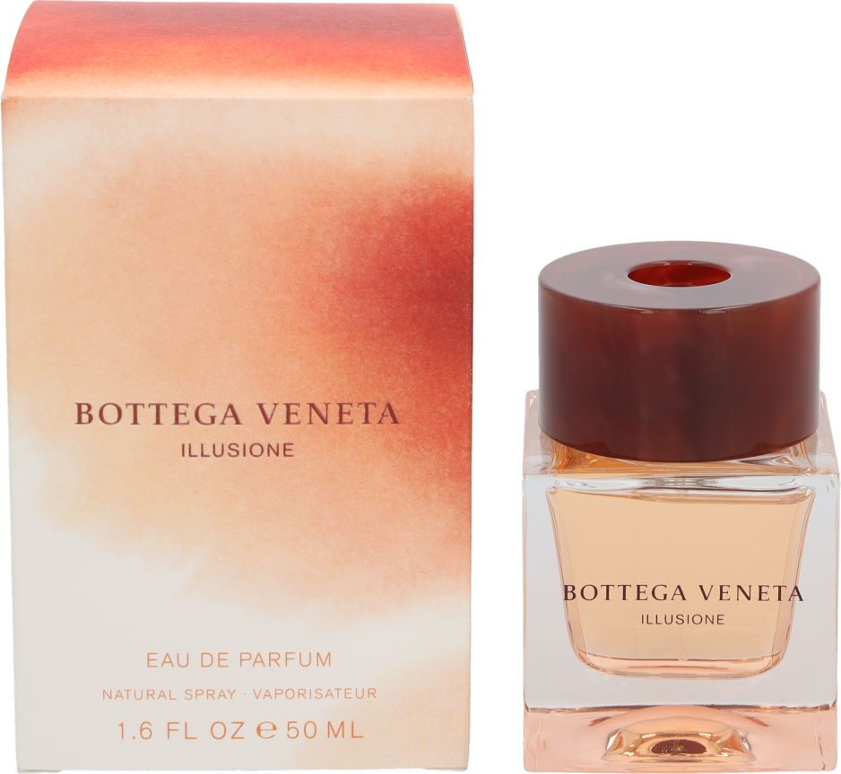 Bottega Veneta Illusione Her, Frauen, 50 ml, Nicht nachfüllbare Flasche, Bergamotte, Schwarze Johannisbeere, Feigenbaum, Orangenblüte, Tonka-Bohne