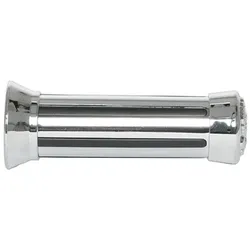 Vicma Griffgummi chrom, Griffgummi Paar, 22-24 mm, Länge 135 mm