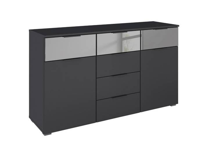 Rauch Möbel Sideboard, Grau, Kunststoff, 6 Schublade(n) Schubladen, 120x81x42 cm, Blauer Engel, BQ - Bündnis für Qualität, Made in Germany, Wohnzimmer, Kommoden & Sideboards, Sideboards