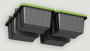 StoreYour ToteLoft - 4 Bin - Ceiling Tote Storage - 4 Tote