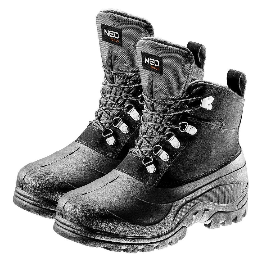 Neo Schwarze Herren-Schneestiefel, Grösse 41 (82-132) (41) (82-132)