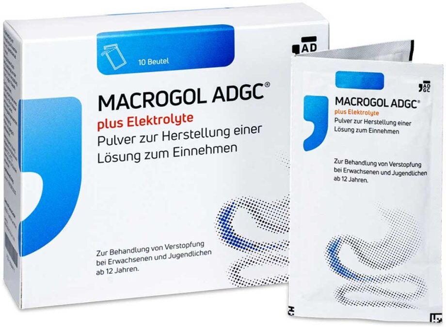 Macrogol Adgc Plus Elektrolyte 10stk