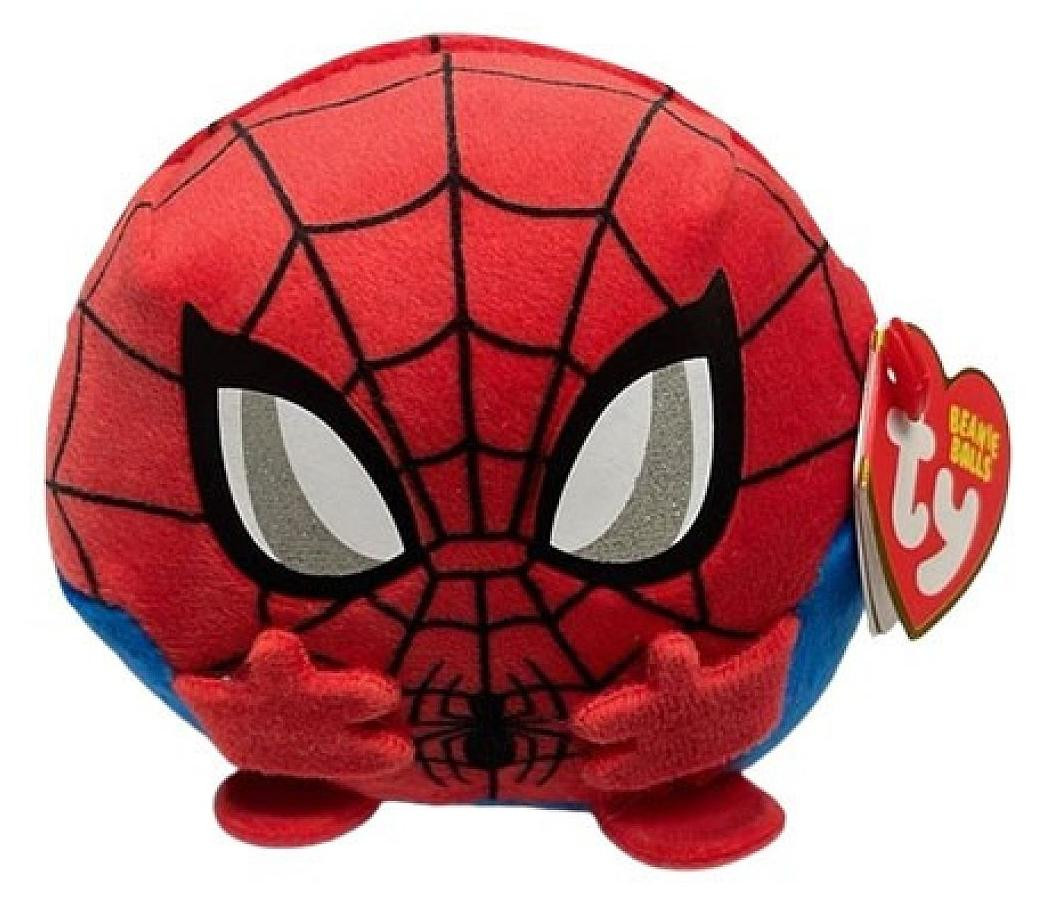TY Puffies Marvel Spiderman knuffel 10 cm