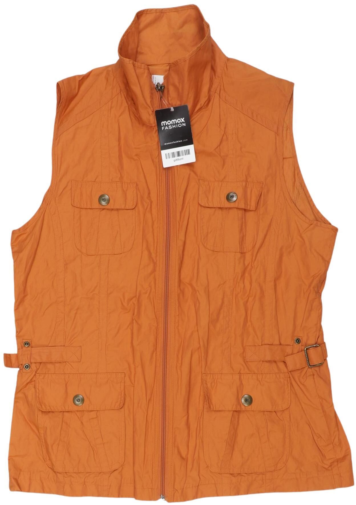 SEM PER LEI Damen Weste, Orange, Gr. M, kein / Etikett - Second Hand