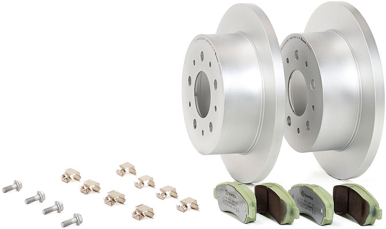BREMBO KT 10 007 Bremseskiver og klodser