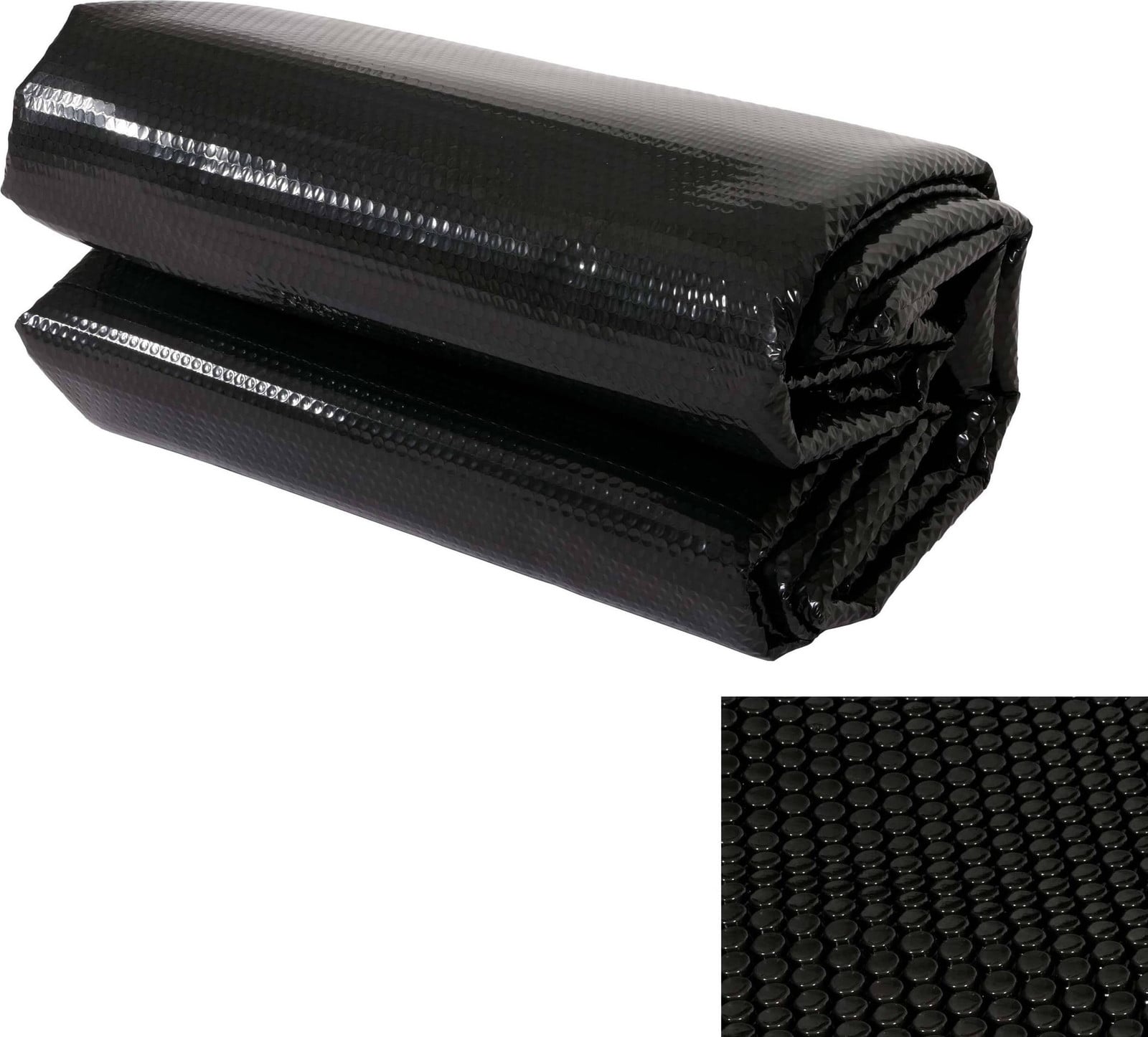 Mendler Zwembadafdekking Zonneafdekking Zwart 8 x 4 meter