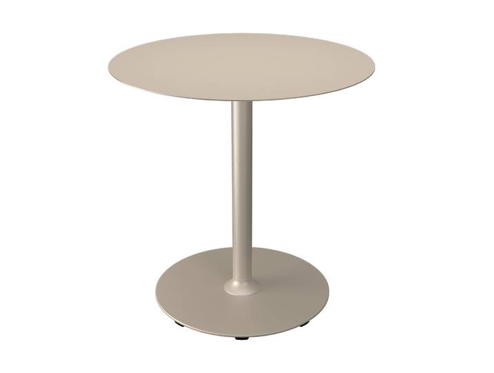 Houe PICO Bistrotisch mit rundem Fuß Ø74 cm - Beige