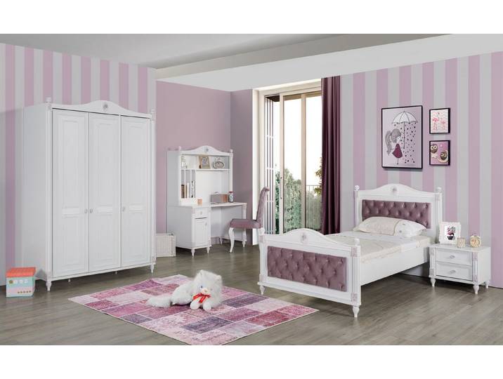 Kapa Möbel Schlafzimmer-Set Goldi Prinzessin im romantischem Design