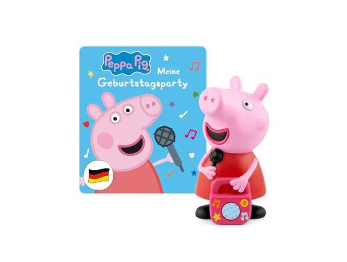 tonies Hörfigur für Toniebox, Peppa Wutz – Meine Geburtstagsparty, Hörspiel für Kinder ab 3 Jahren, Spielzeit ca. 43 Minuten