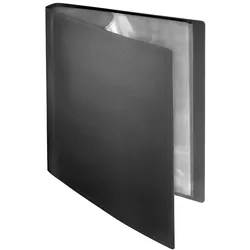 FSY Sichtbuch flexibel, 30 Hüllen, A4, PP schwarz, 1 Stück