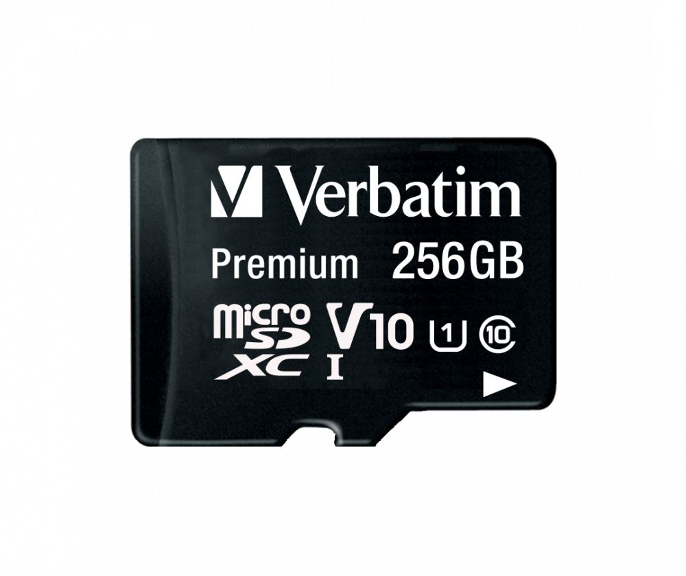 Verbatim Premium MicroSDXC Speicherkarte 256 GB Klasse 10 44087