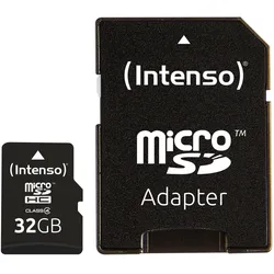 Intenso Speicherkarte microSDHC Card 32GB